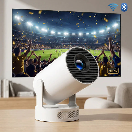 Projecteur LED Full HD Portable avec Wifi 5G et Bluetooth - 135"